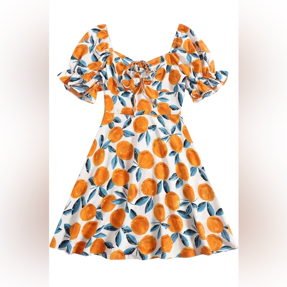 NEVER WORN peach dress